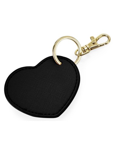 Women's PU Leather Heart Shaped Keyring Car Key Chain Bag Charm in 5 Colours - Picture 9 of 11
