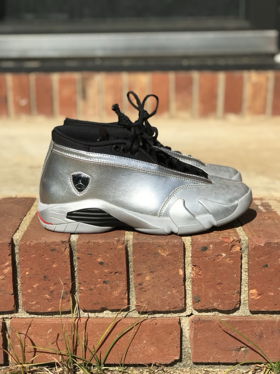 Size 8 - Air Jordan 14 Retro Low Metallic Silver W | eBay Size 8 - Air Jordan 14 Retro Low Metallic Silver W | eBay