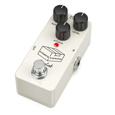 POGOLAB Guitar Effect Compressor Pedal Dyna Comp 9V True Bypass Aluminum Alloy