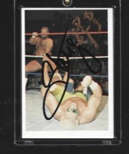 70  Sting  Arn Anderson signed 1988 NWA Wrestling Card w/COA  FREE SHIPPING