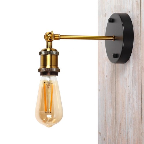 Modern Industrial Vintage Retro Rustic Sconce Wall Light Lamp Fitting Fixture UK - Picture 17 of 23