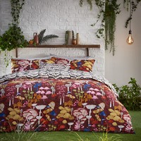 furn Amanita Abstract Mushroom Duvet Set 