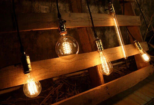 Vintage Edison LED Bulb - Dimmable B22/E27 Filament Light for Industrial Decor - Picture 14 of 78