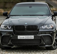 Eyebrows for BMW X6 E71 2008 - 2011 Headlight Eyelids Lids ABS Plastic