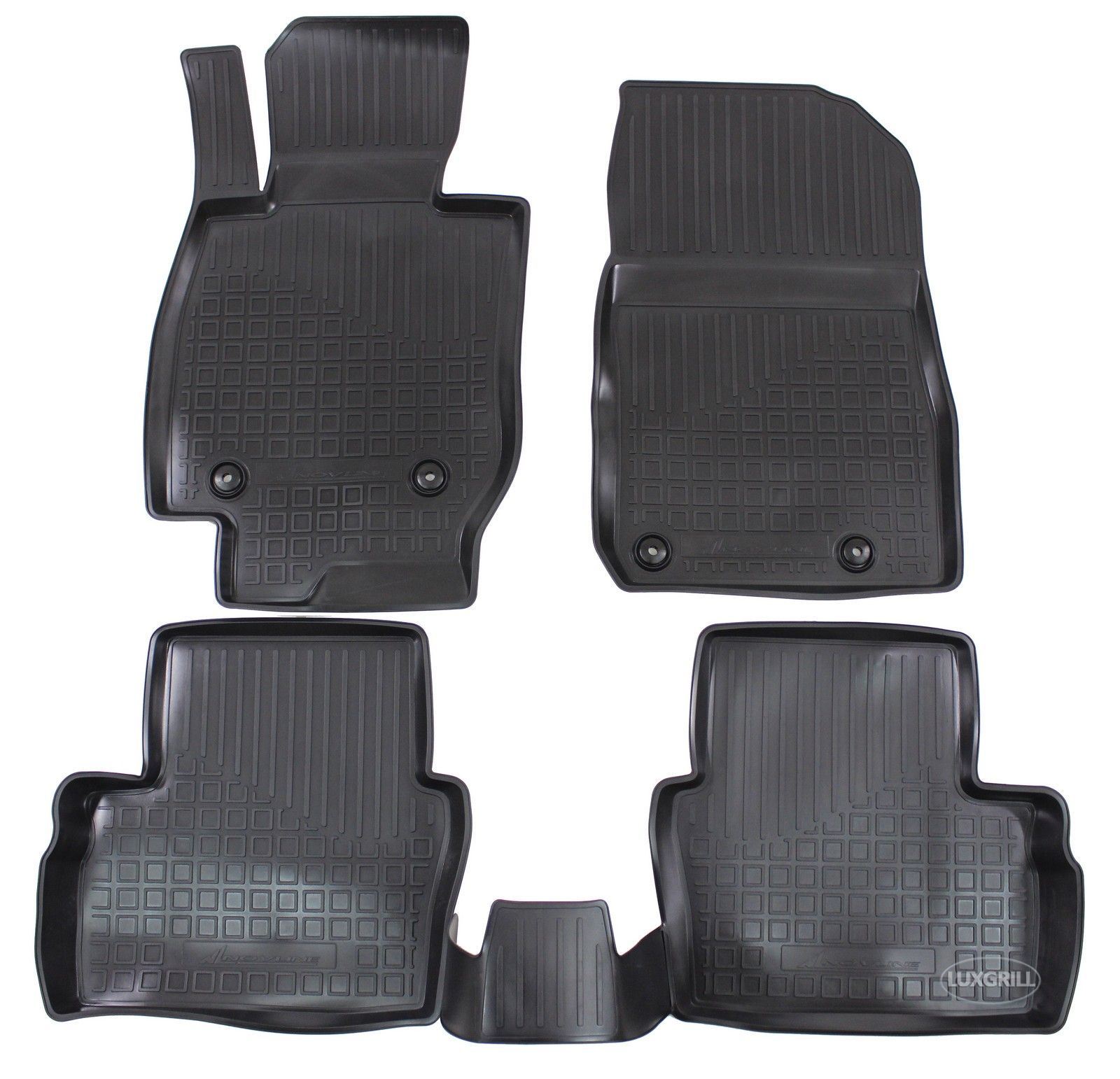 Tapis de sol caoutchouc Mazda CX-3 sur mesure en élastomère durable