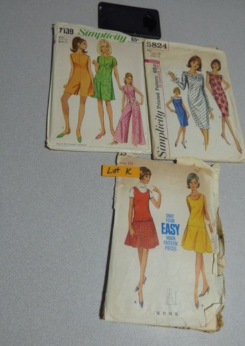 VINTAGE DAMEN SCHNITTMUSTER 1960, 70 & 80ER JAHRE GRÖSSE 9 - 10 (POSTEN K) - Bild 6 von 6