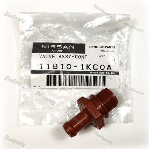 Genuine Nissan PCV Valve, 118101KC0A, for Nissan Altima, Juke, Rogue