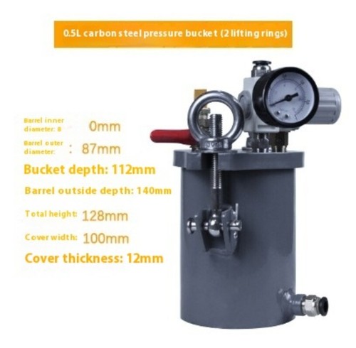 Carbon Steel Pressure Drum Pressure Tank Dispenser Pressure Drum Dispenser - Picture 5 of 20