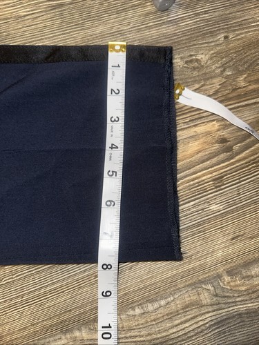 Nordstrom Rack Trim Fit Poly Blend Pants Navy. Size 38x37. Raw Hem. NWOT. P - Picture 12 of 12