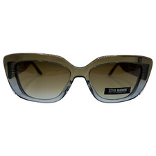 STEVE MADDEN - SLINK 53/16/135 KHAKI BLUE FADE - NEW Authentic WOMEN SUNGLASSES