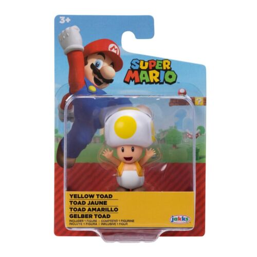 NUOVE minifigure Jakks Pacfic World of Nintendo Super Mario 2,5 pollici - Foto 3 di 58