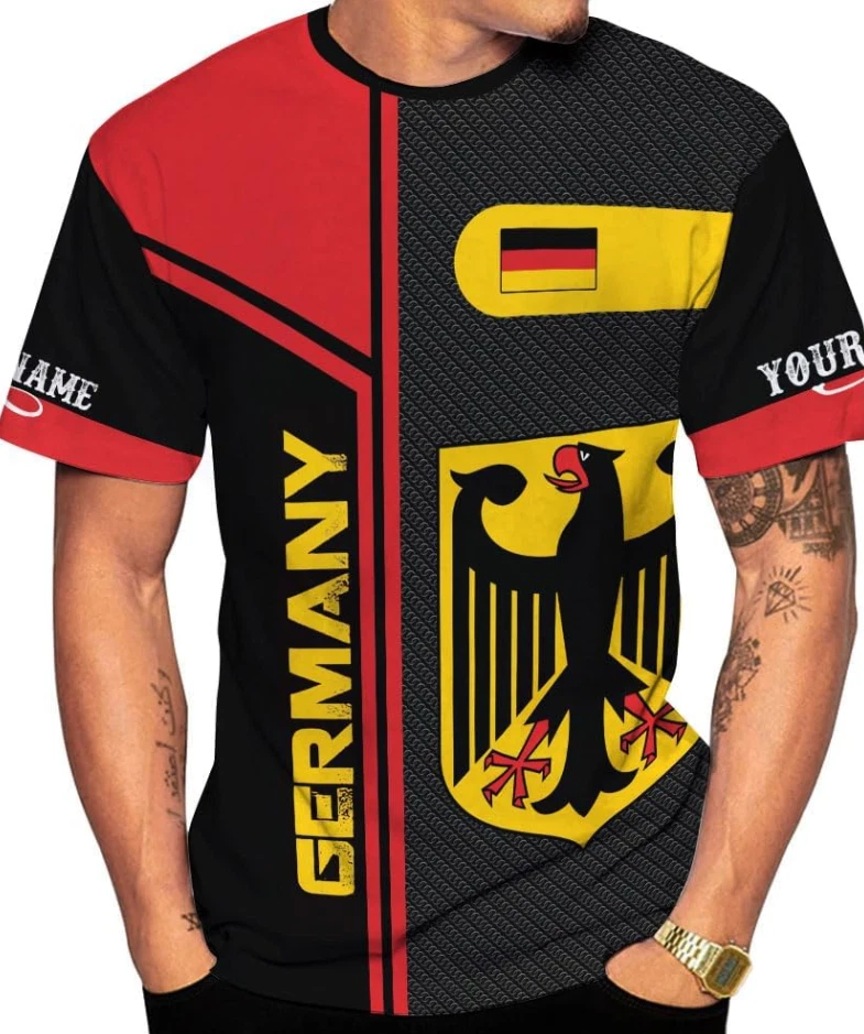 Germany 3D T-Shirt, Personalized