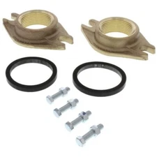 1-1/4" GF 15/26 Bronze Flange Pair (NPT) Grundfos 96409356 P12035