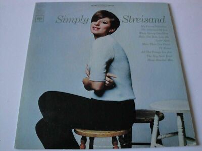 バーブラ・ストライザンド BARBRA STREISAND SIMPLY VINYL LP ORIGINAL COLUMBIA RECORDS CS 9482
