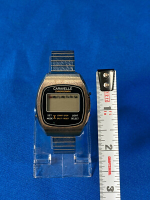 caravelle digital watch