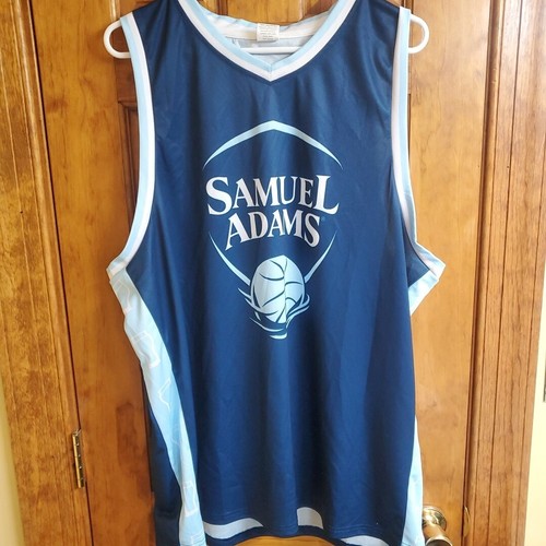 Samuel Adams Beer Basketball Jersey #84 Men's Size XL