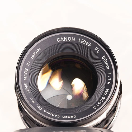 Canon FL 50mm f1.4 II Lens