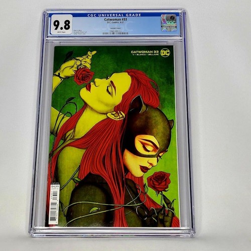 Catwoman #33 DC 2021 CGC 9.8 Jenny Frison Variant 1st Print Top Census Grade - Picture 5 of 6