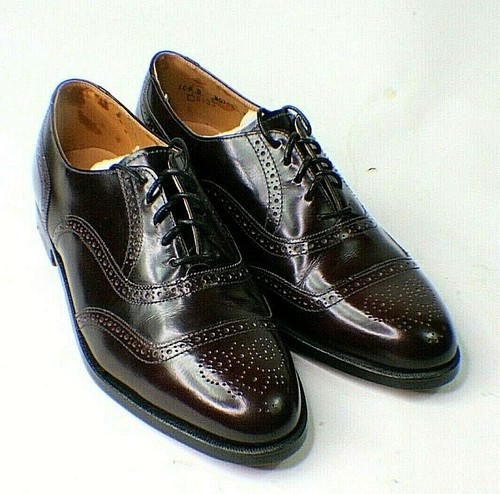 Cole Haan Men's American Classic Brogue Oxford Burgundy 80708 Excellent s5 - Picture 2 of 10