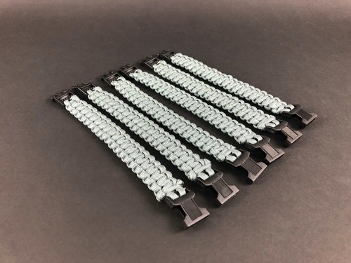 6 pulseras de supervivencia Paracord, pulsera de 7 hebras camping emergencia 550 lb - Imagen 7 de 10