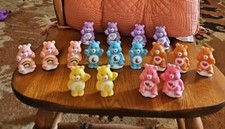VTG 2004 TCFC Care Bears Non-Poseable Figurines Lot Of 17. Pre-Owned