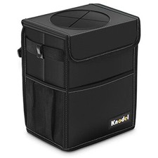 Car Trash Can Waterproof Auto Garbage Bag With Lid Leak-proof 9.8x7.9x5.5