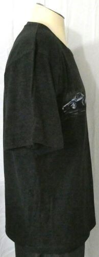 Newport Blue Dark Gray Large T-Shirt Firebird & Trans Am Cotton Blend - Picture 5 of 6