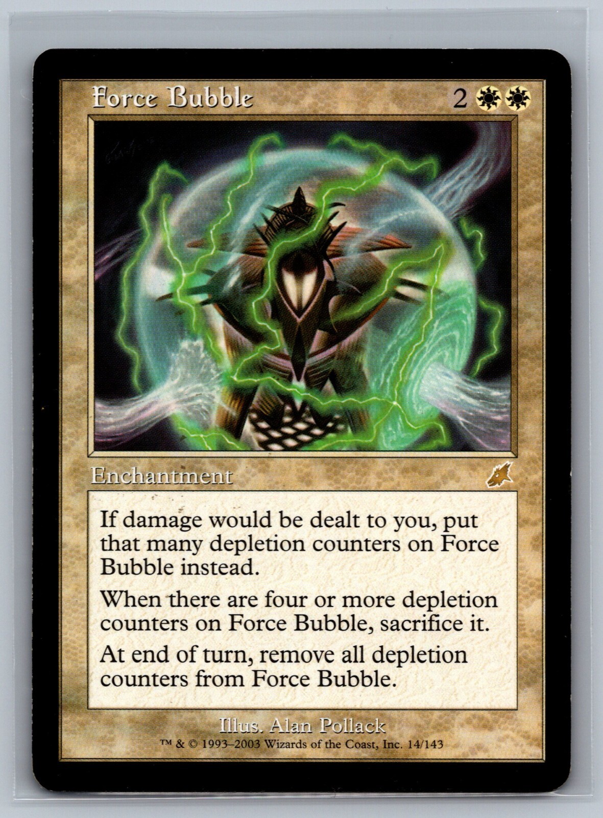 Magic The Gathering Scourge Force Bubble #14/143 MTG TCG CCG