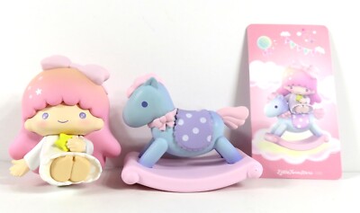 Miniso Sanrio Childlike Heart Rocking Horse Mini Figure Twin Stars
