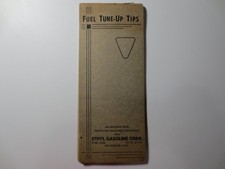 VTG 1950s Ethyl Gasoline Corp. Motor Engine Tune-Up Test Reference Booklet M1143
