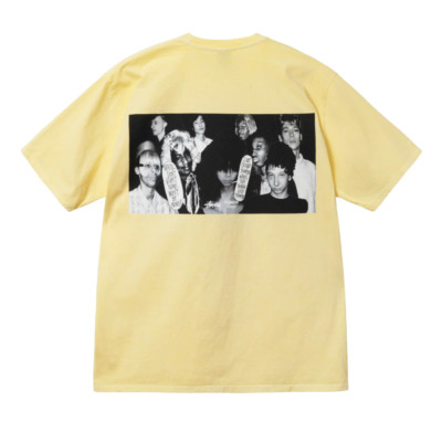 STÜSSY & MARTINE ROSE COLLAGE PIGMENT DYED TEE Yellow | eBay