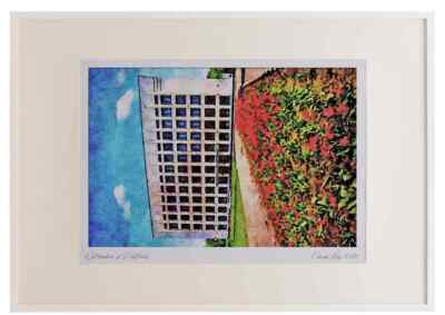 805091 Governor's Headquarters Kremlin Nizhny Novgorod Russia A2 Picture Frame