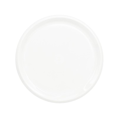 Amscan 18ct School Colors Pride Graduation Plates - 7" Round White Paper Plates With "Congrats Grad!" Print - View #3