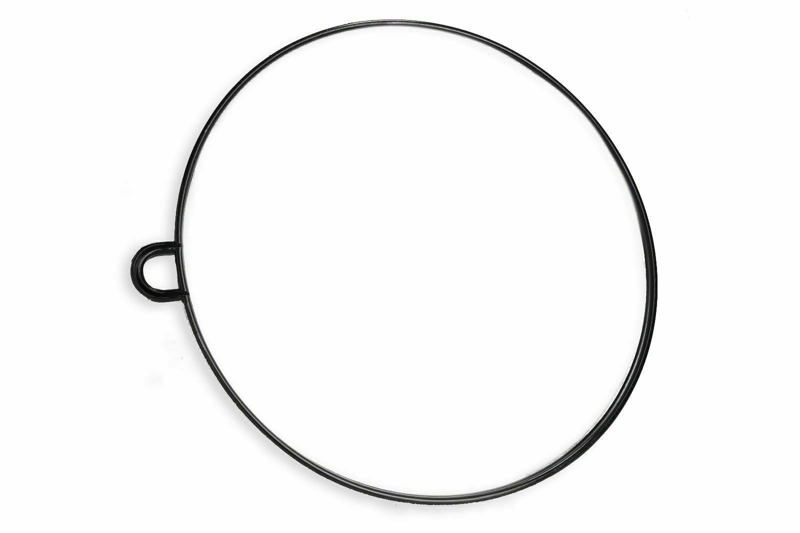 HAIRDRESSERS SALON & BARBERS BARBER ROUND SILVER HAND HELD NECK MIRROR