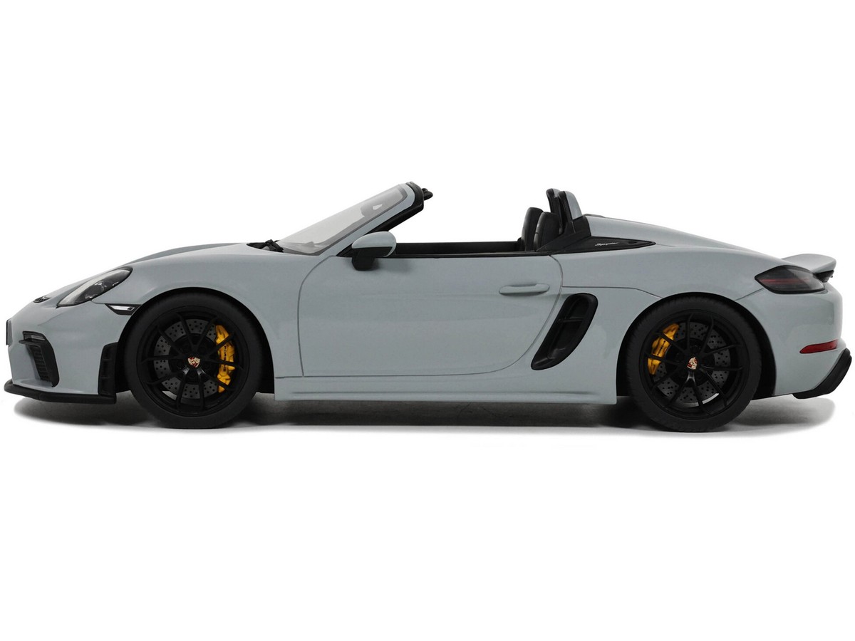 2019 Porsche 718 Spyder Gray 1/18 Model Car by GT Spirit | eBay