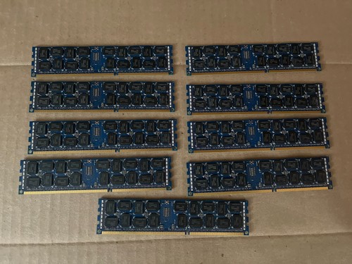 9X Hynix 8GB PC3L-10600R DDR3-1333MHz 2Rx4 REG HMT31GR7CFR4C-H9 RAM M5-2(7) - Picture 2 of 3