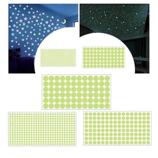 Glow in The Dark Stars for Ceiling Decal Wall Ceiling Decals Luminous Wall