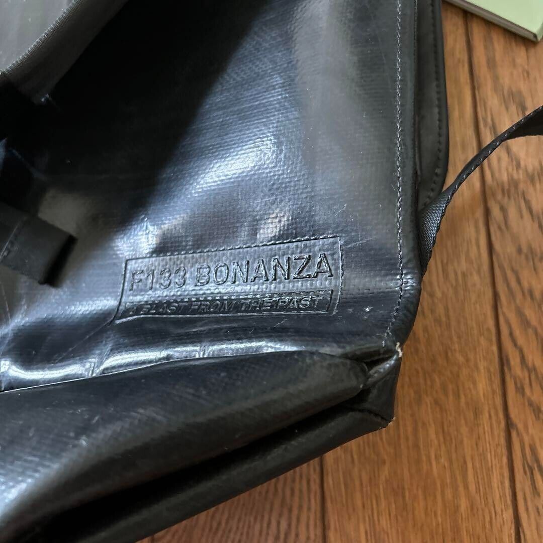 FREITAG F133 BONANZA Backpack Rider Bag All Black RARE FREITAG F133 BONANZA Backpack Rider Bag All Black RARE