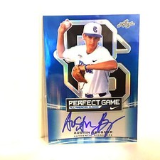 Austin Bergner Auto 2015 Leaf Metal PG 17/25 TIGERS Rookie Autograph FREE SHIP