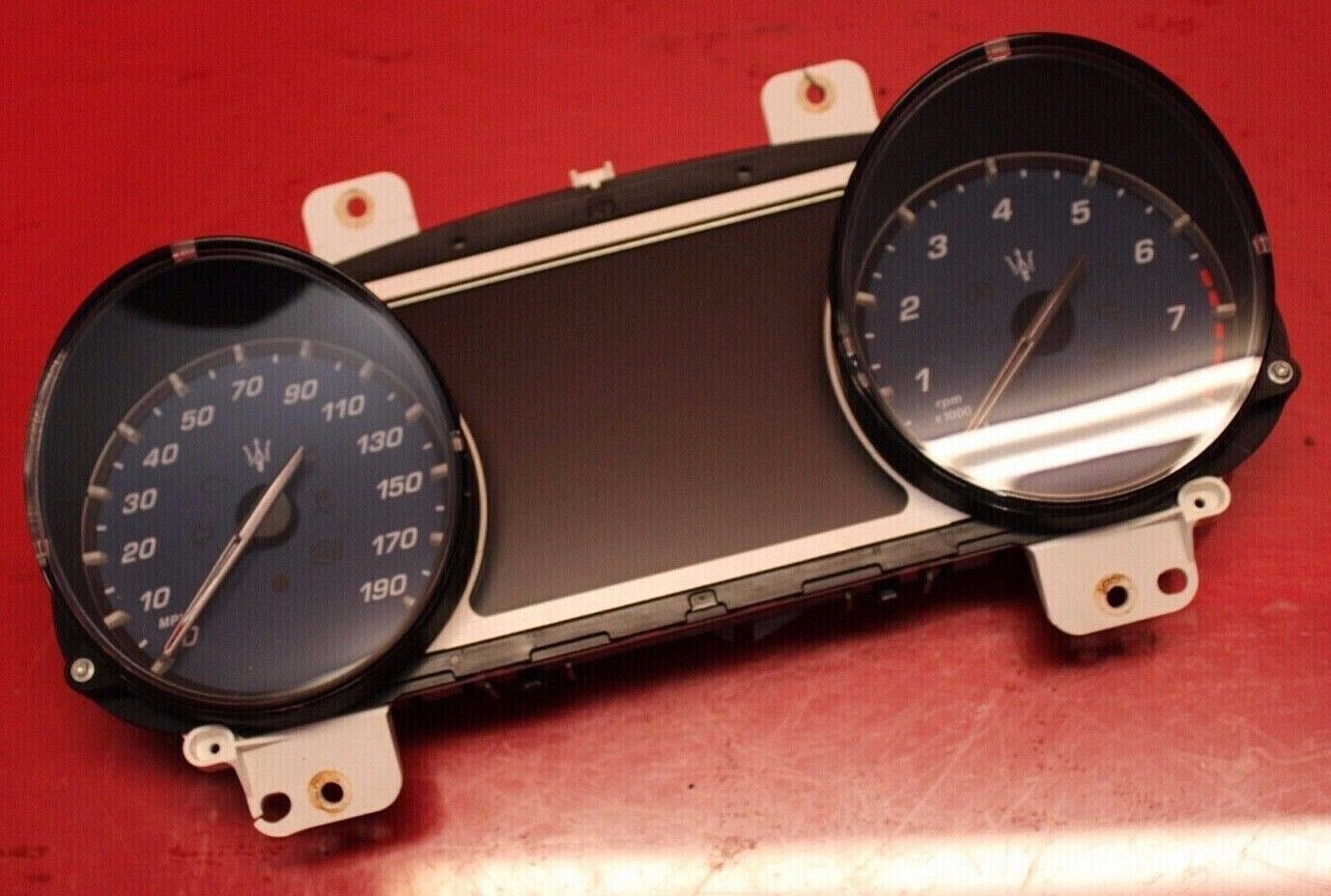 2014-2019 MASERATI GHIBLI Q4 M157 OEM SPEEDOMETER INSTRUMENT GAUGE CLUSTER