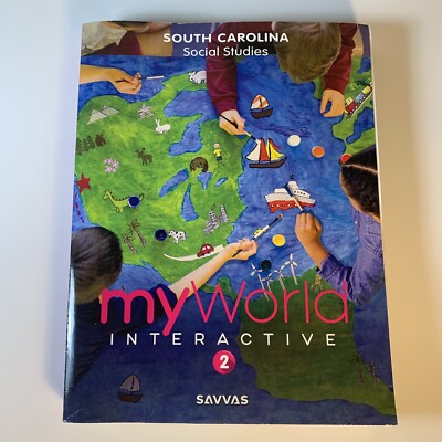myWorld Interactive South Carolina Social Studies Grade 2 Book (2023) *UNUSED
