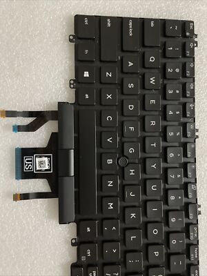 Genuine Dell Latitude 5500 5501 5510 5511 US Backlit keyboard