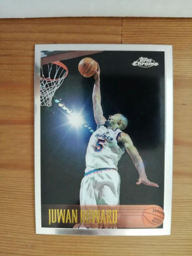 JUWAN HOWARD 1996 Topps Chrome #137   FREE SHIPPING