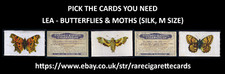 LEA - BUTTERFLIES & MOTHS (SILK, M SIZE) - PICK THE CARDS YOU NEED