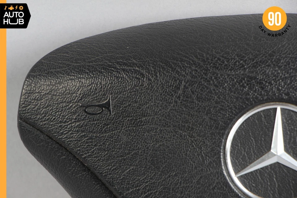 99-02 Mercedes R129 SL500 SLK230 водитель руль подушка безопасности черный OEM - Изображение 2 из 4