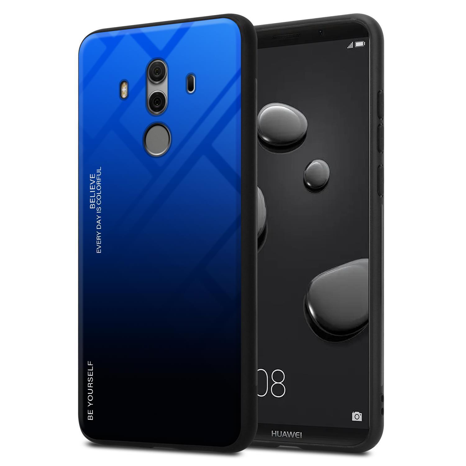 Case for Huawei MATE 10 PRO Phone Cover Tempered Glas TPU Silicone-image