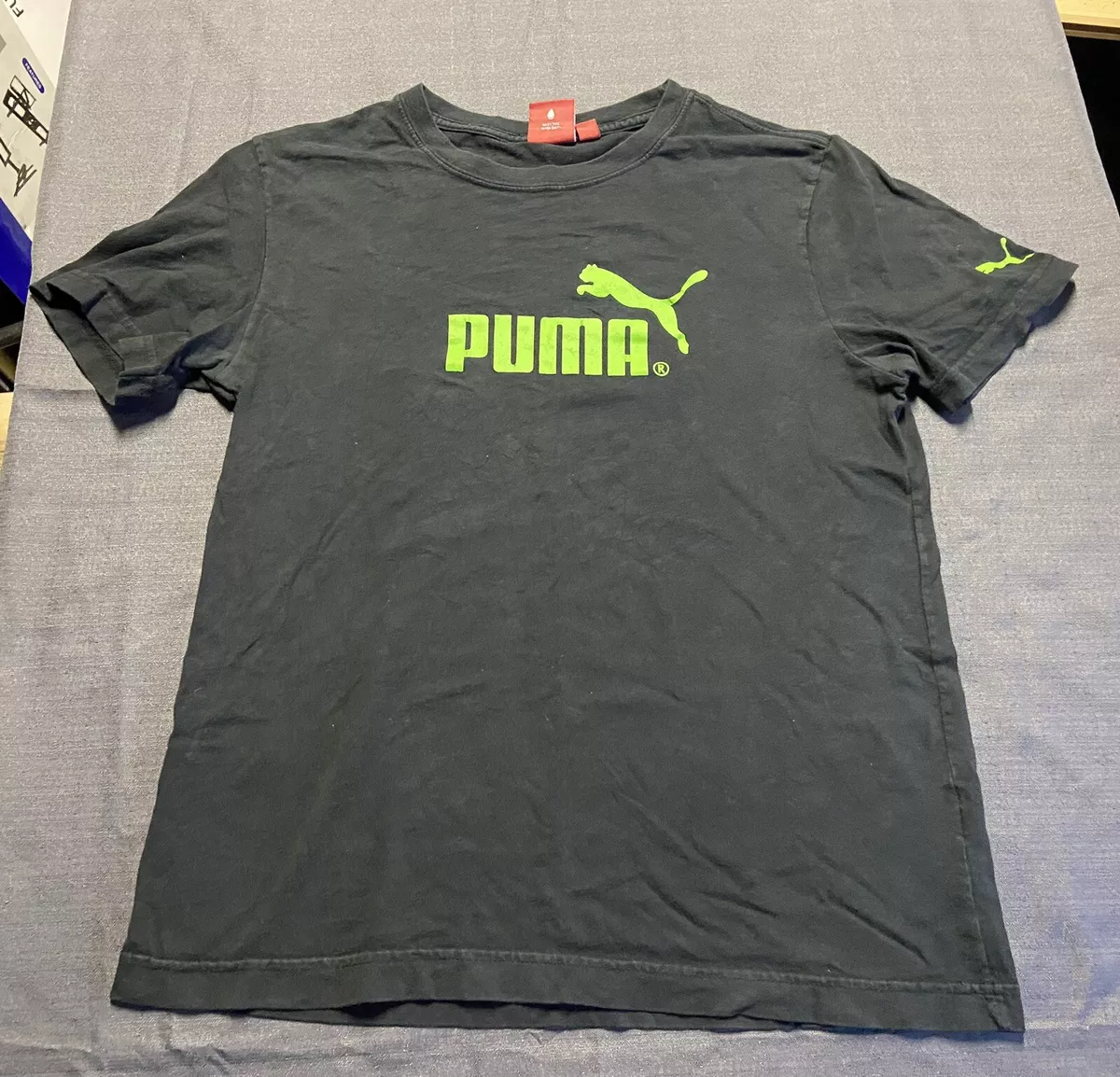 Puma neon clearance green t shirt