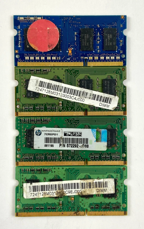 Samsung/ Hynix/ Kingtopo/ Nanya Memory for Laptop 1GB/ 2GB Lot of 10 - Image 3 of 4
