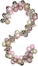 6 FEET Christmas Ball Garland Ornaments Shatterproof Xmas Hanging Balls Decorati