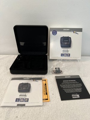 Escort Passport 9500ix Radar Laser Detector Storage Box ONLY W Manual SUCTION MO